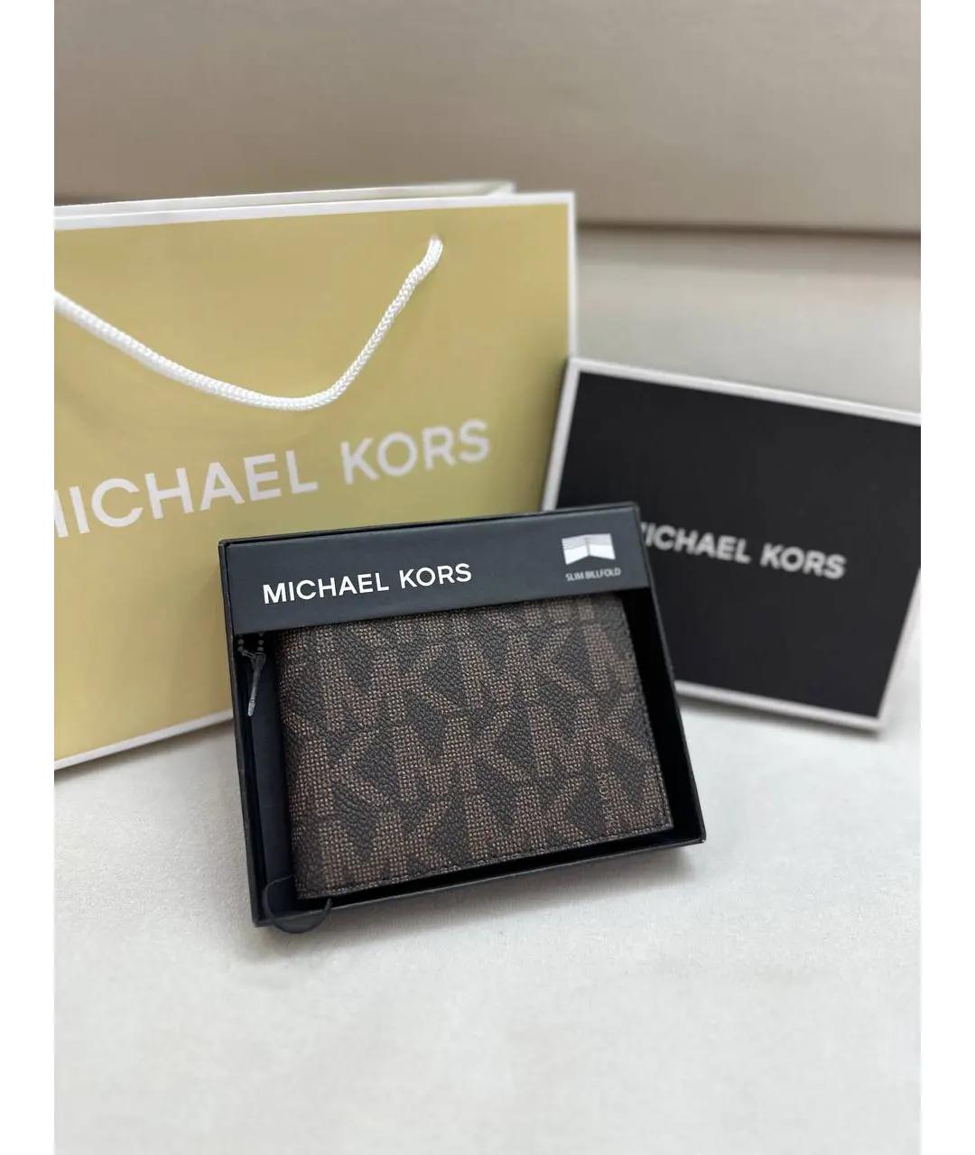 MICHAEL KORS Коричневый кошелек, фото 5