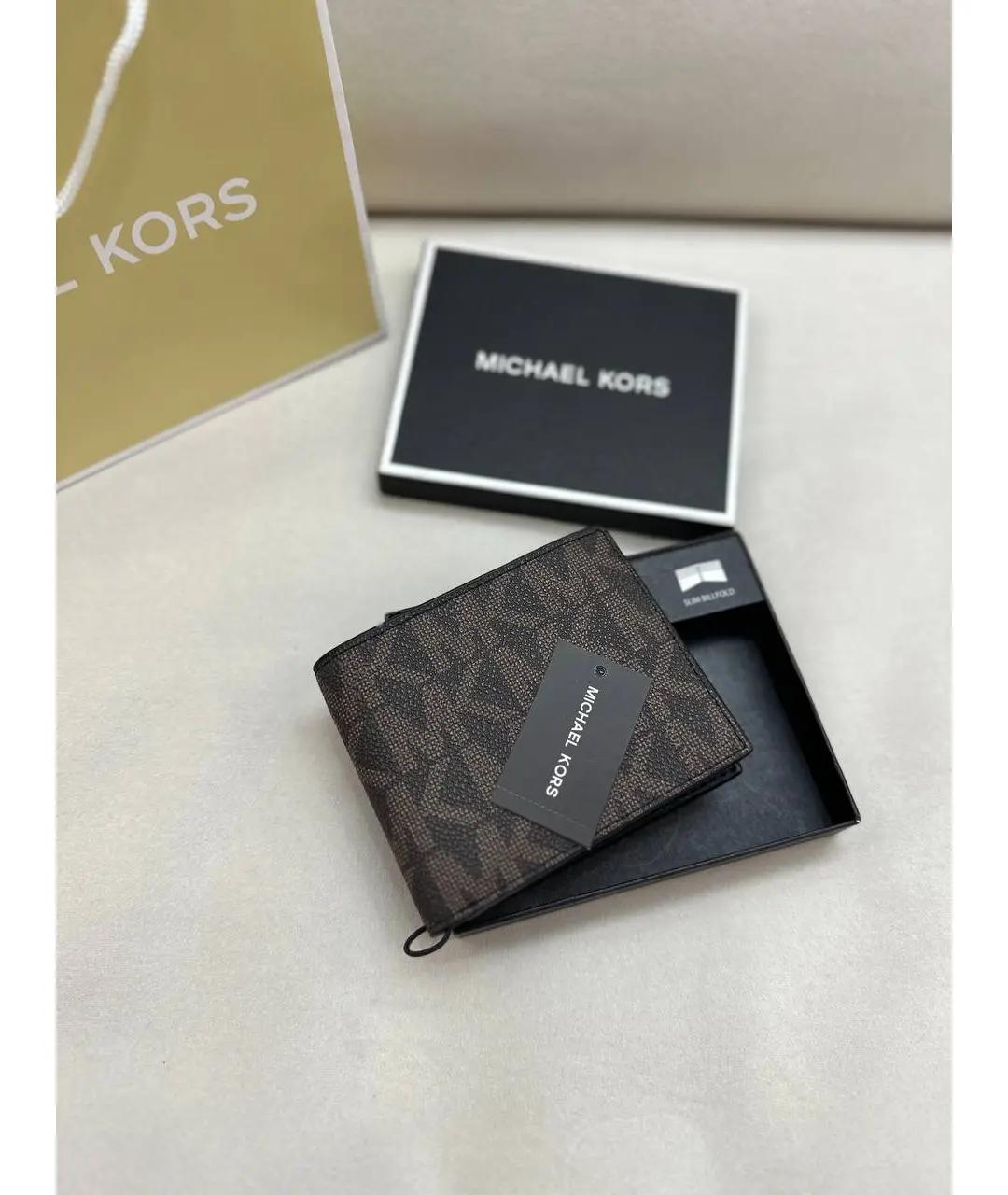 MICHAEL KORS Коричневый кошелек, фото 2