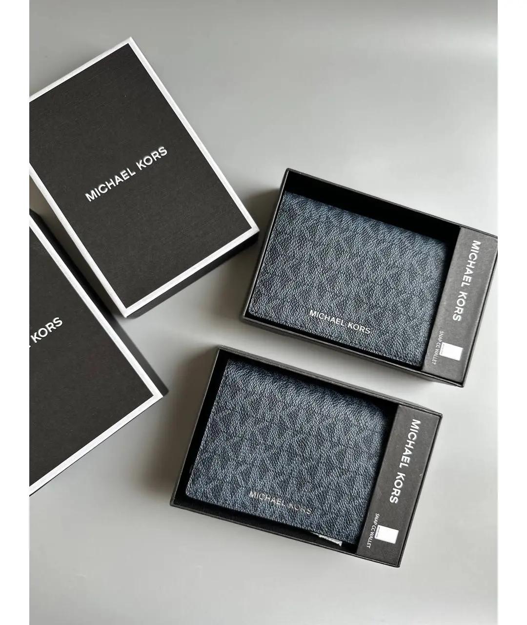 MICHAEL KORS Темно-синий кардхолдер, фото 2