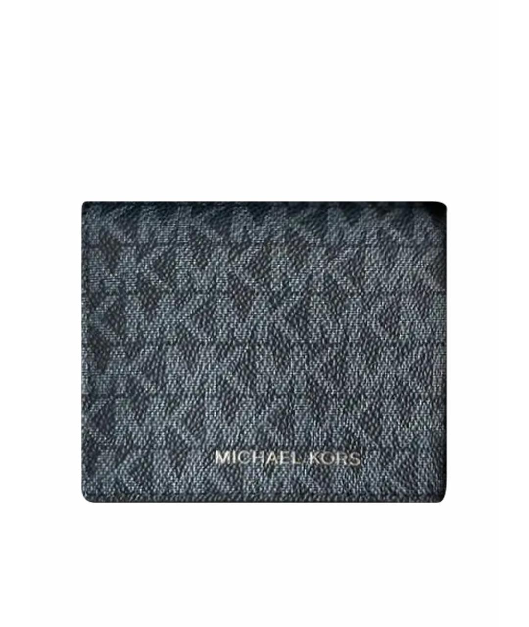 MICHAEL KORS Темно-синий кардхолдер, фото 1