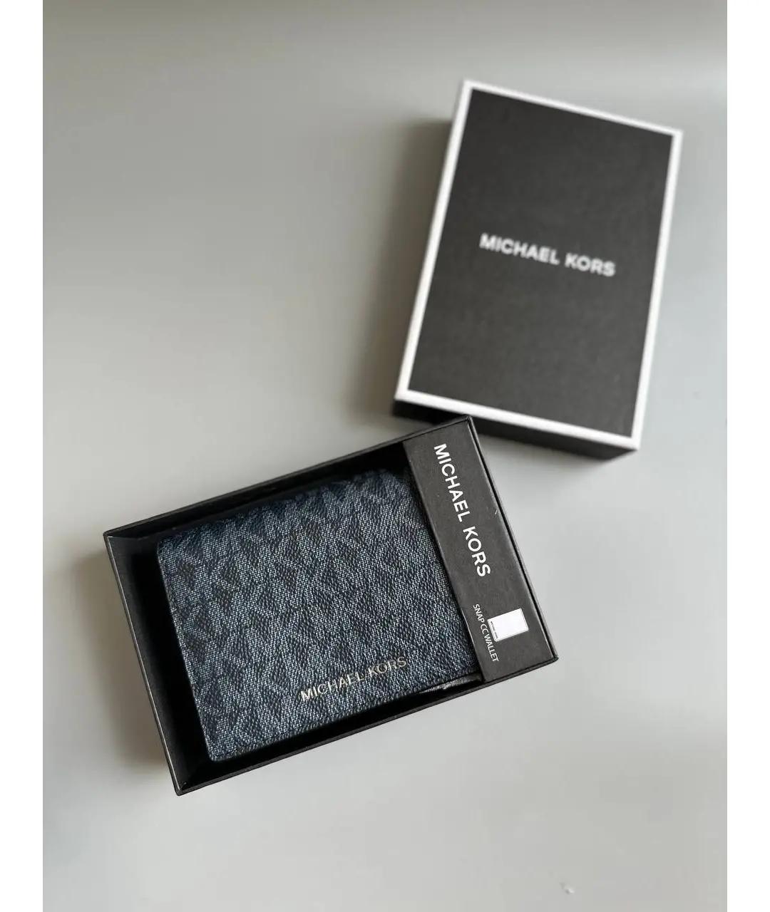 MICHAEL KORS Темно-синий кардхолдер, фото 5