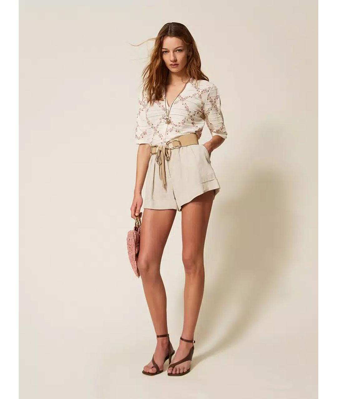 TWIN-SET Мульти хлопковый кардиган, фото 2