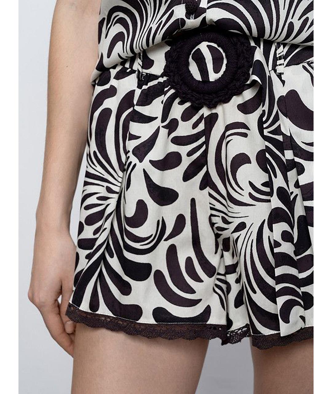 TWIN-SET Мульти хлопковые шорты, фото 5