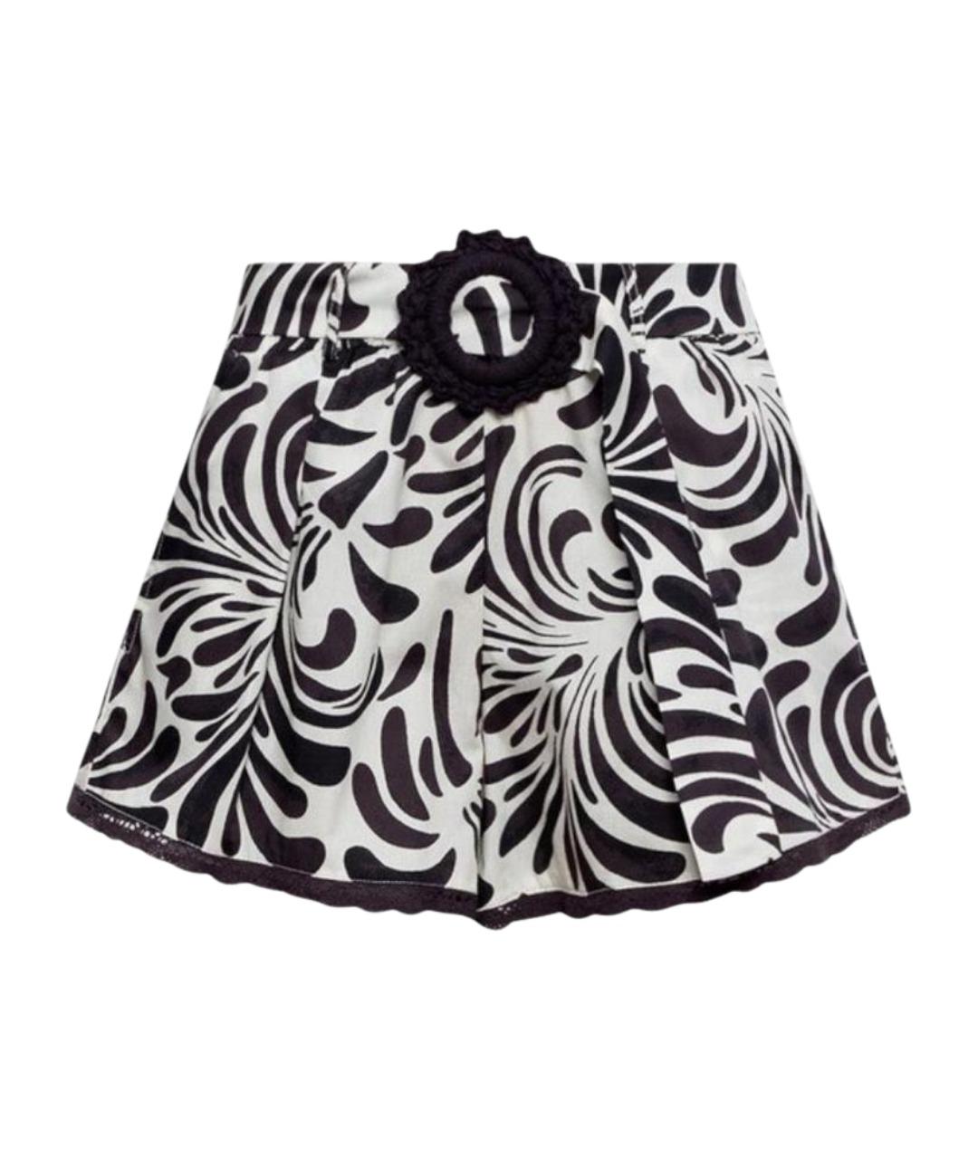 TWIN-SET Мульти хлопковые шорты, фото 1