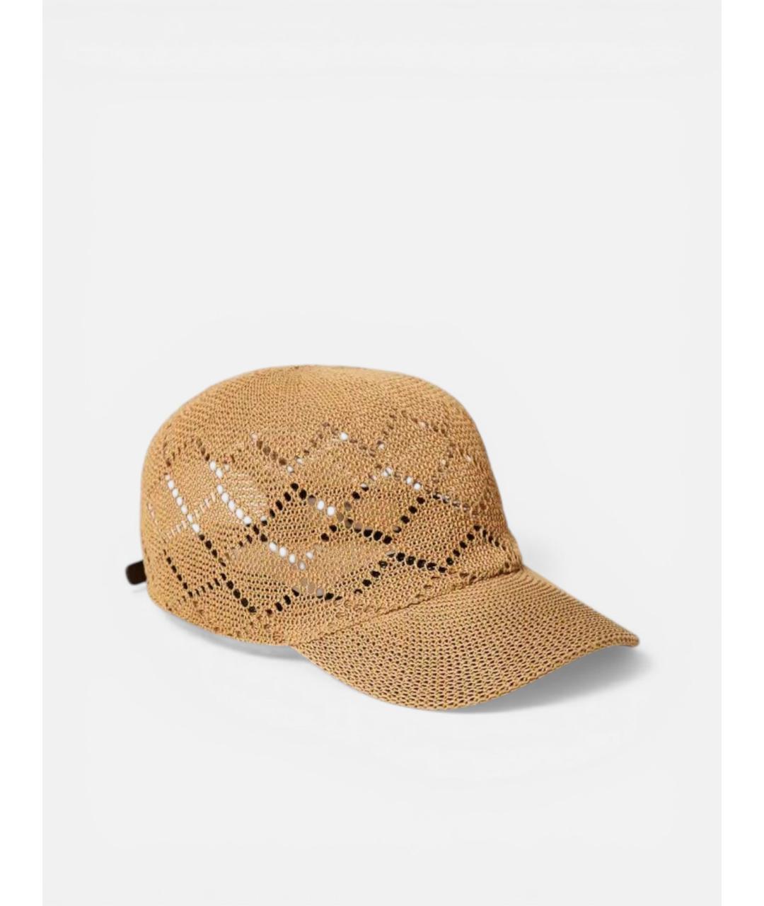 TWIN-SET Бежевая кепка, фото 5