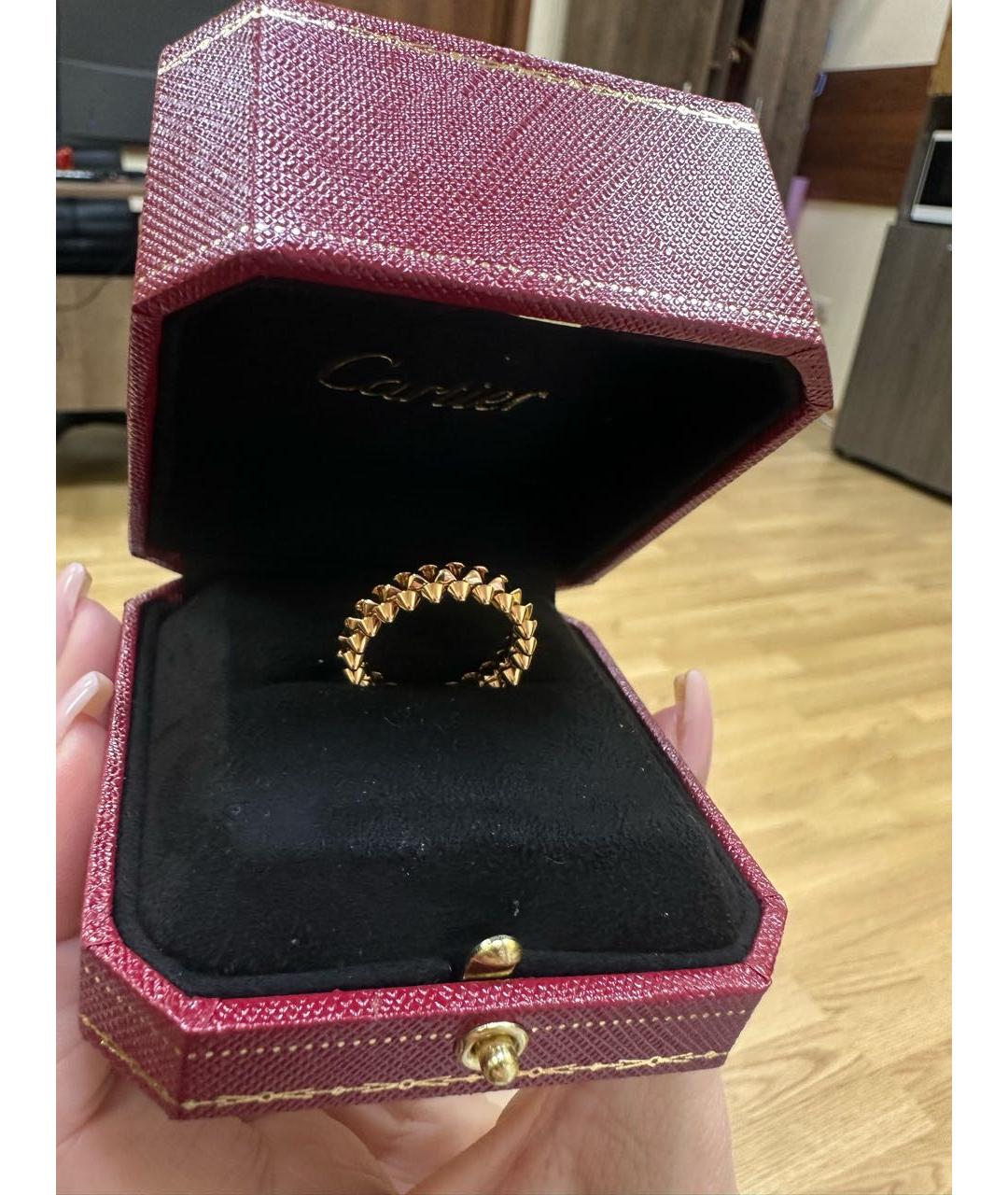 CARTIER Золотое кольцо из розового золота, фото 4