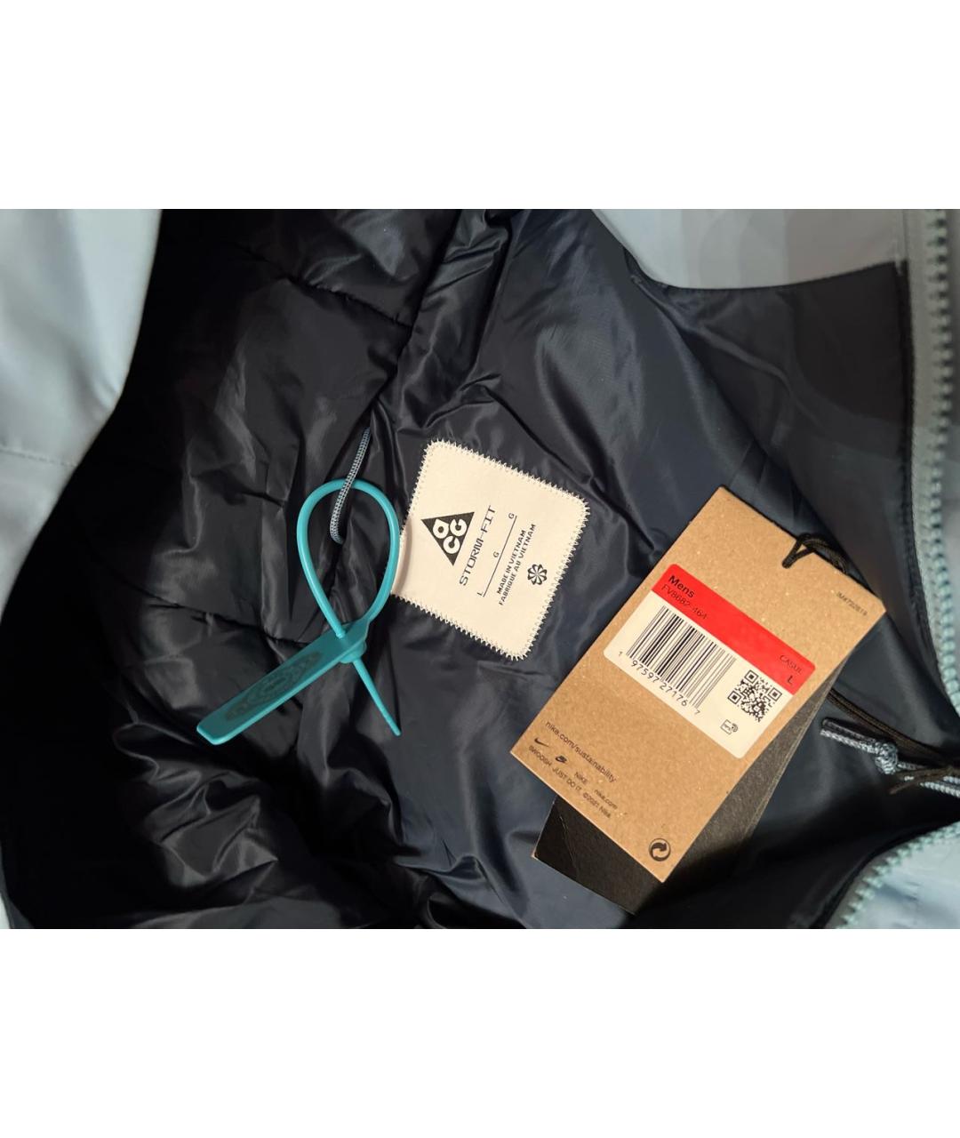 NIKE ACG Голубая синтетическая куртка, фото 3