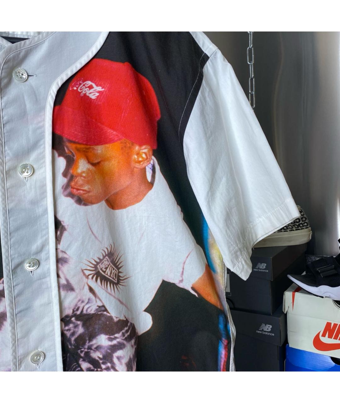 COMME DES GARÇONS SHIRT Мульти хлопковая кэжуал рубашка, фото 5