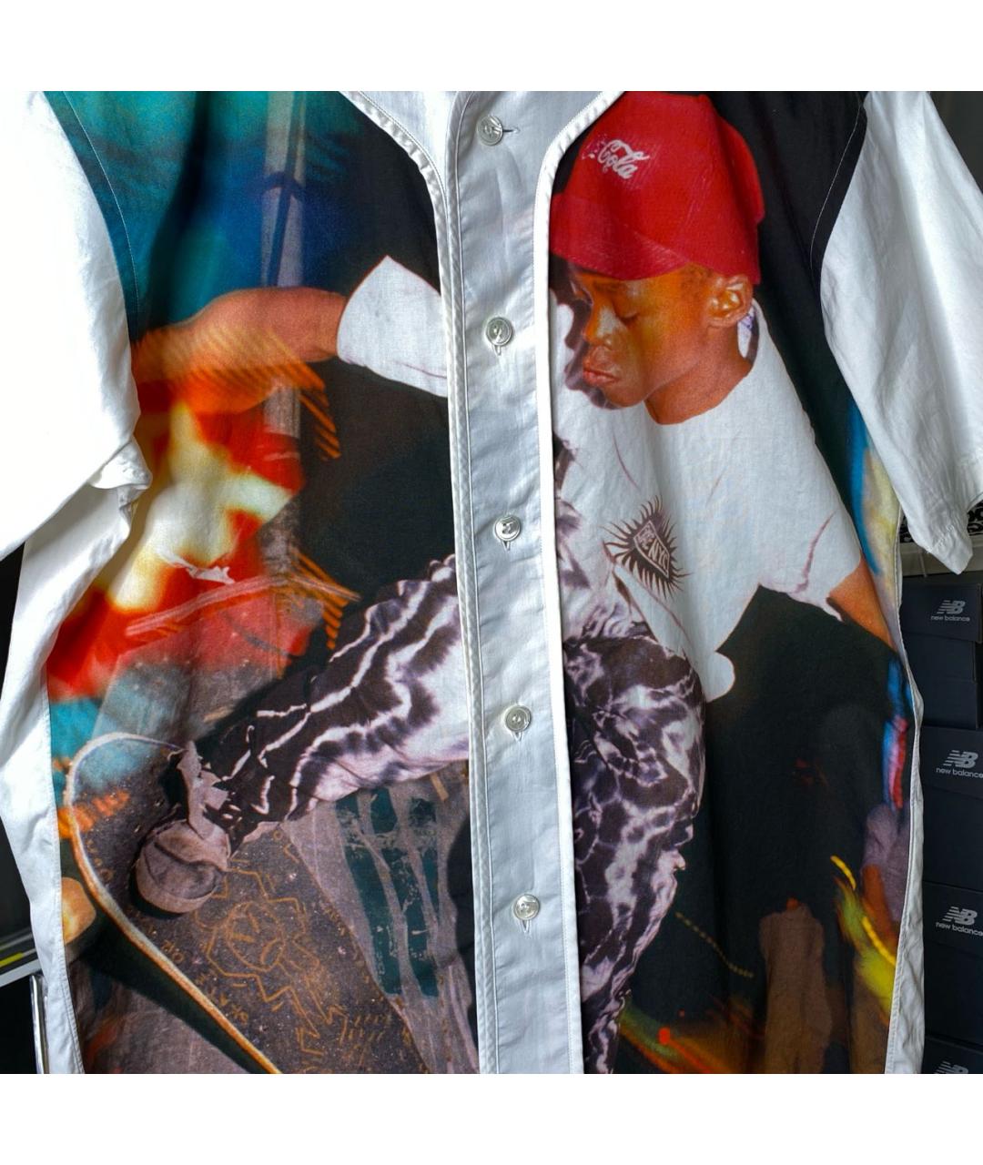 COMME DES GARÇONS SHIRT Мульти хлопковая кэжуал рубашка, фото 6