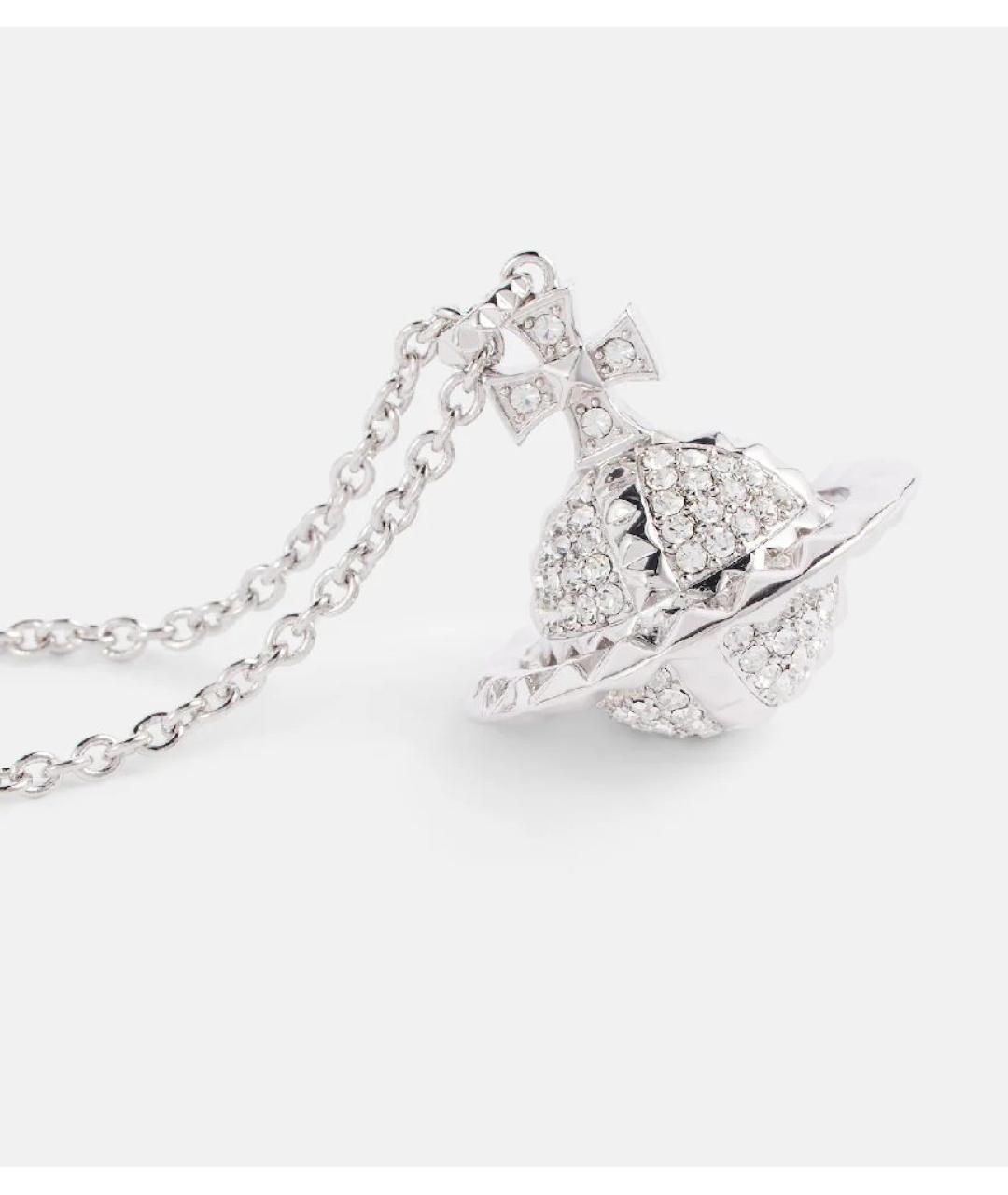 VIVIENNE WESTWOOD Серебрянный металлический кулон, фото 2