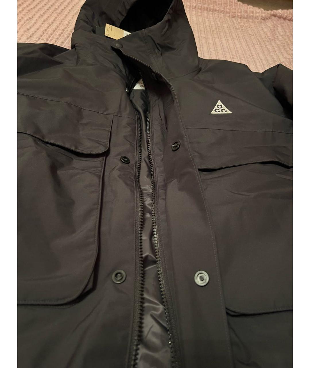 NIKE ACG Черная синтетическая куртка, фото 4