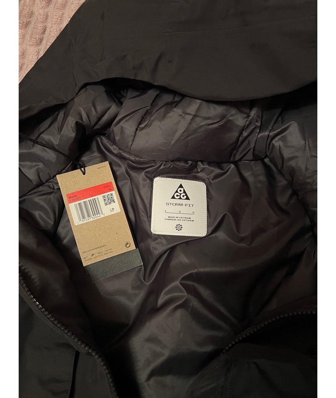 NIKE ACG Черная синтетическая куртка, фото 3