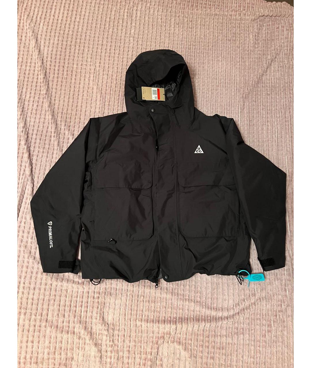 NIKE ACG Черная синтетическая куртка, фото 5