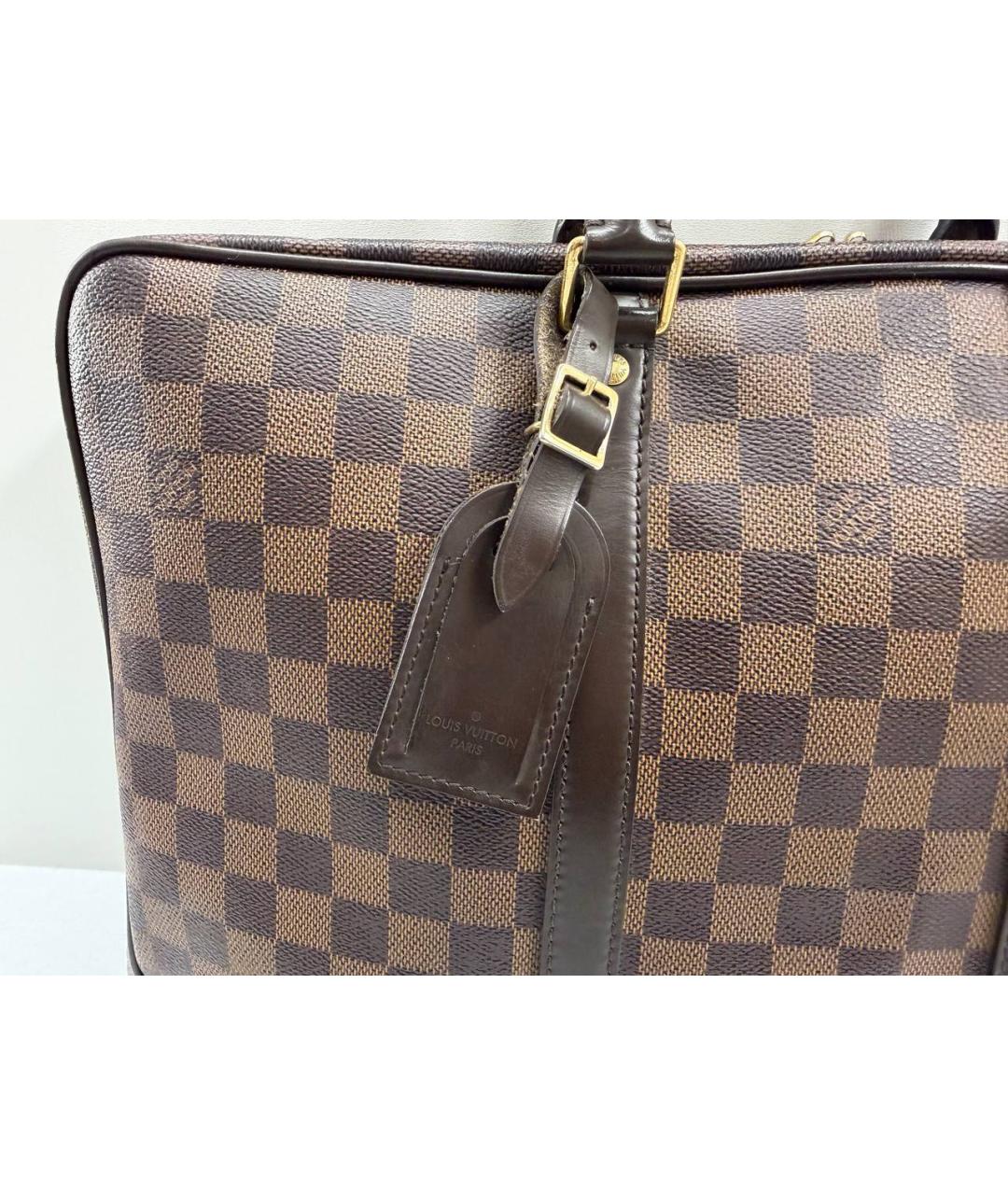 LOUIS VUITTON Коричневый портфель, фото 3