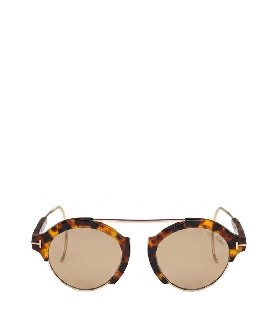 TOM FORD Коричневые солнцезащитные очки, фото 1