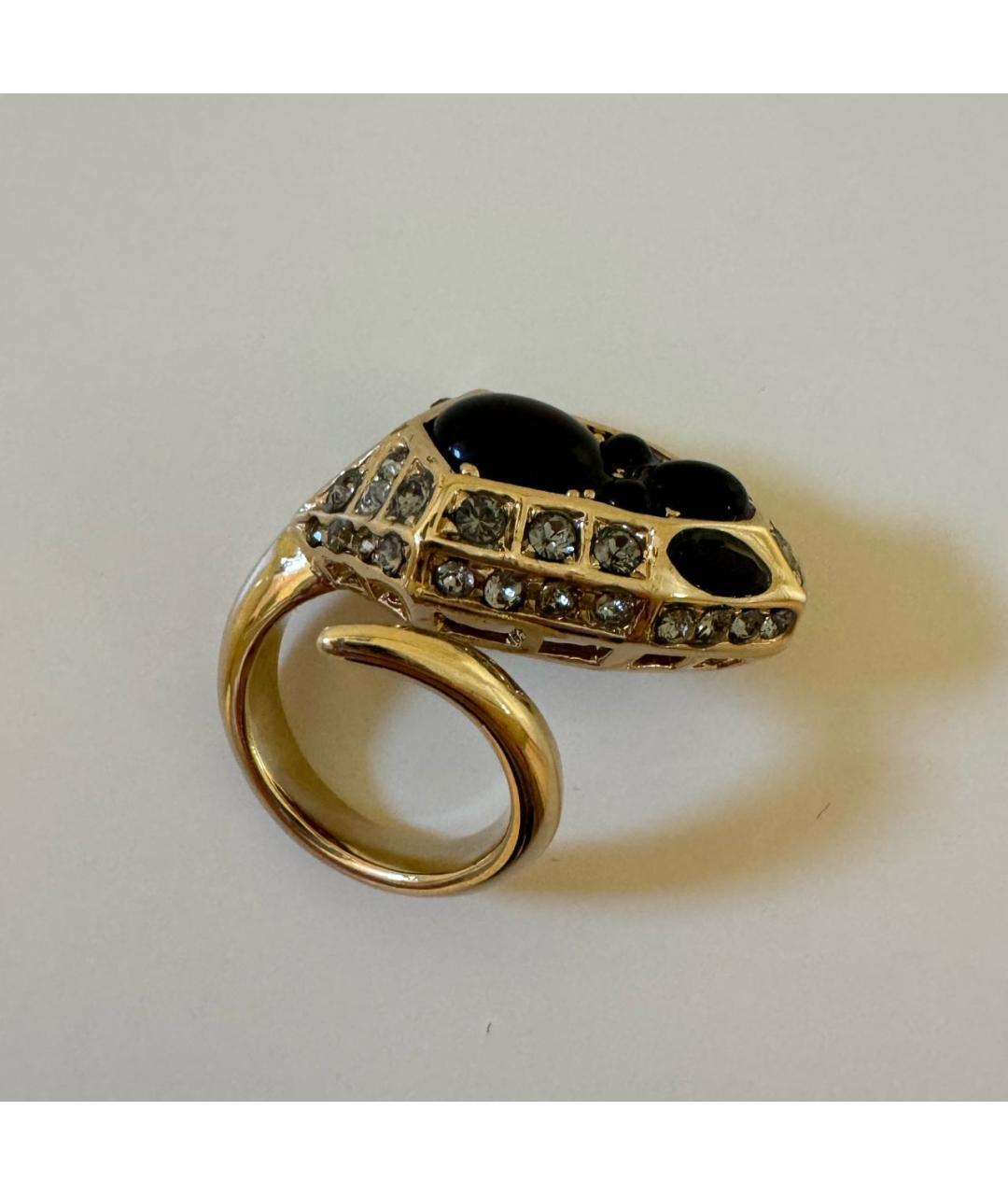 ROBERTO CAVALLI Золотое латунное кольцо, фото 3