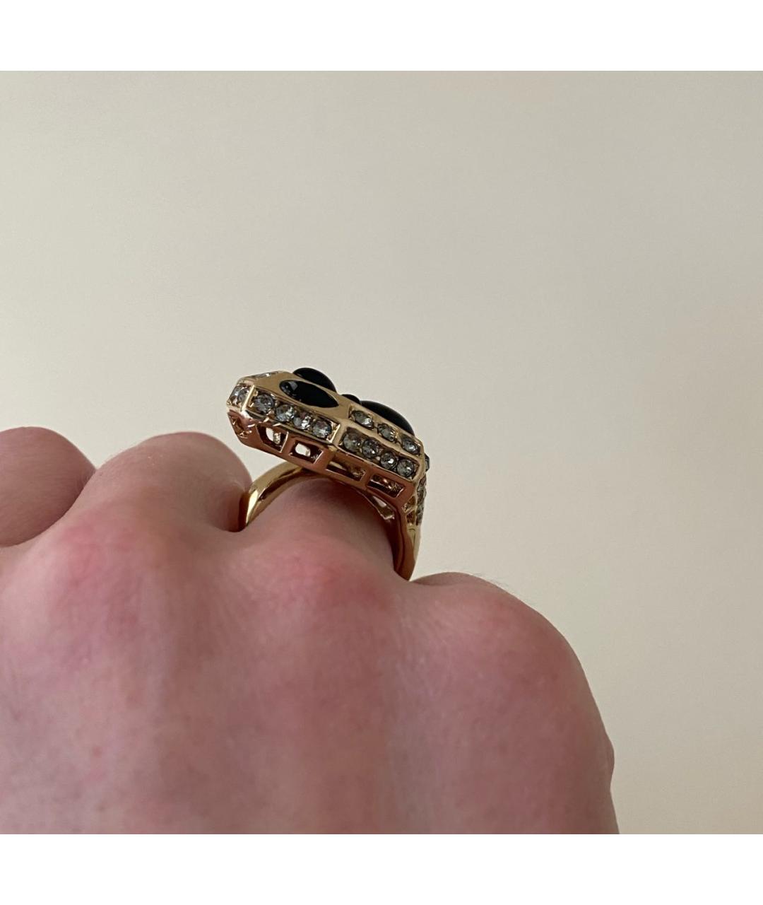 ROBERTO CAVALLI Золотое латунное кольцо, фото 8