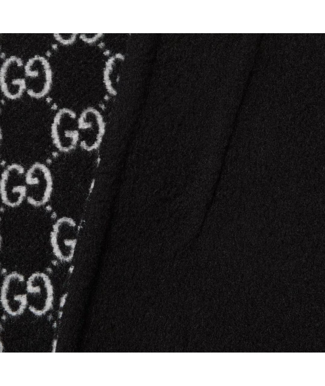 GUCCI Черное шерстяное пальто, фото 7