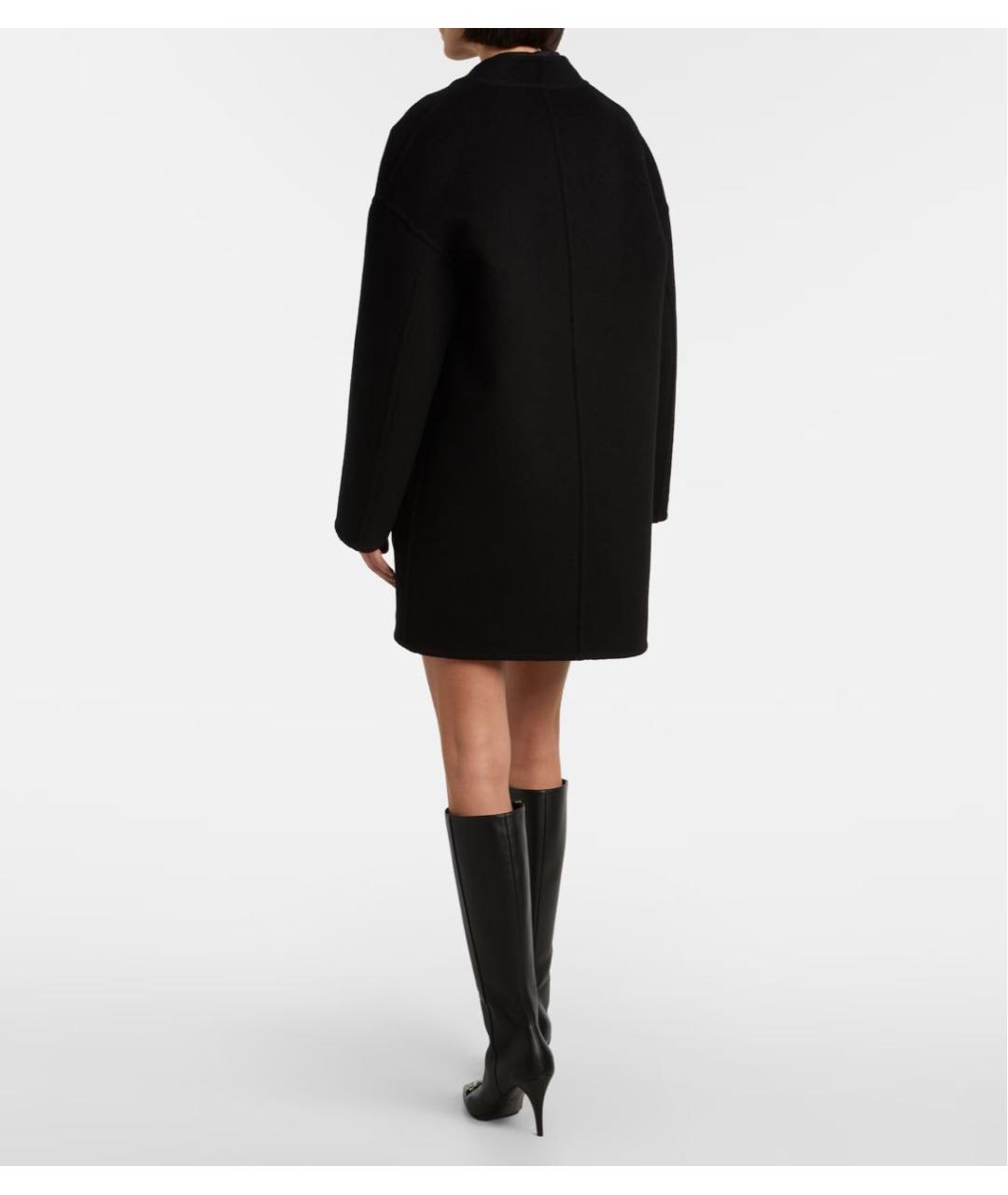 GUCCI Черное шерстяное пальто, фото 3
