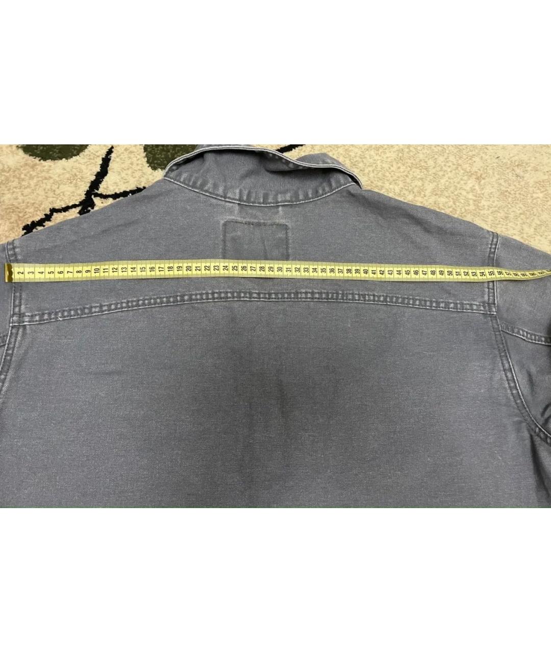 LEVI'S Серая деним куртка, фото 4