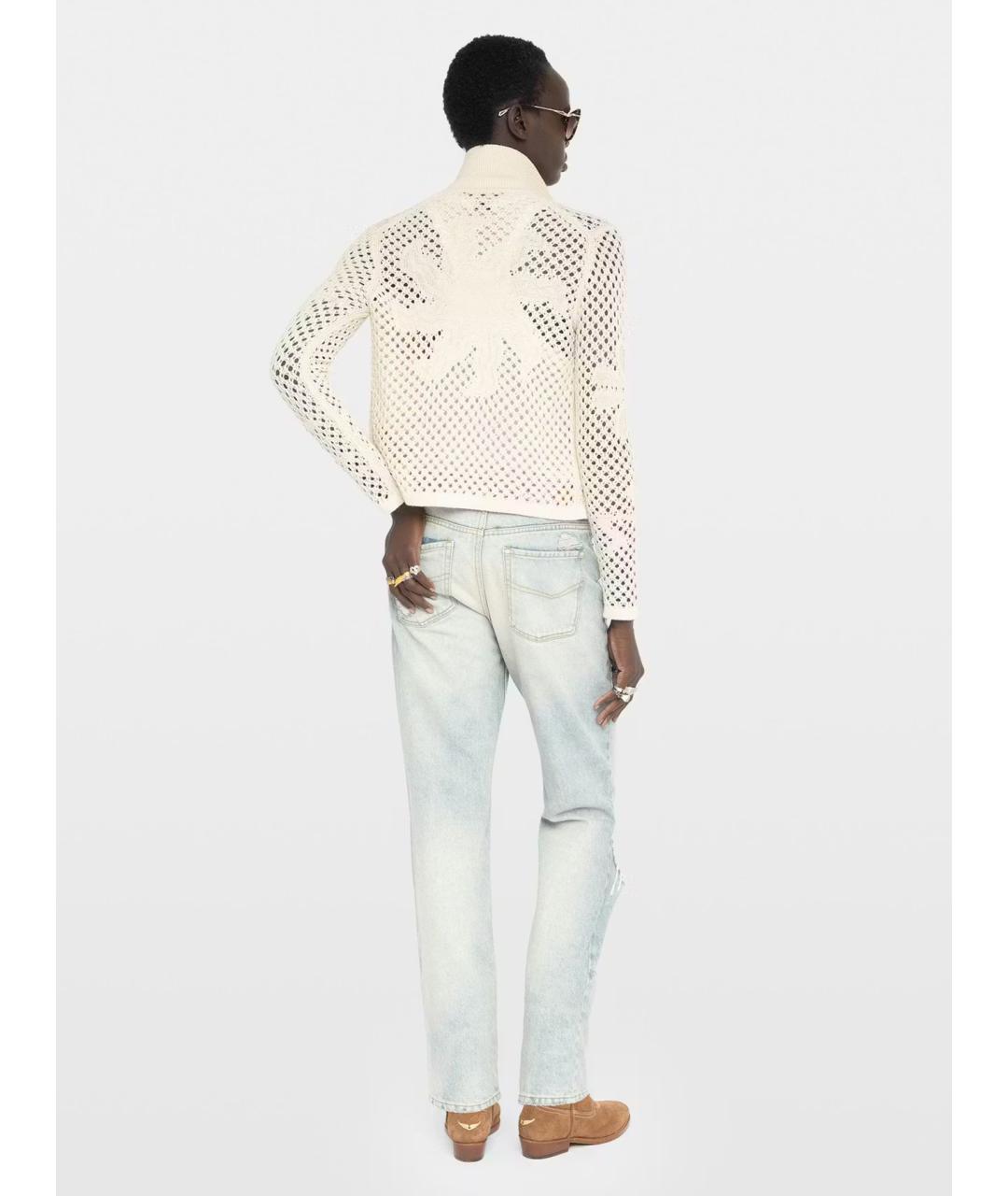 ZADIG & VOLTAIRE Белый льняной кардиган, фото 3