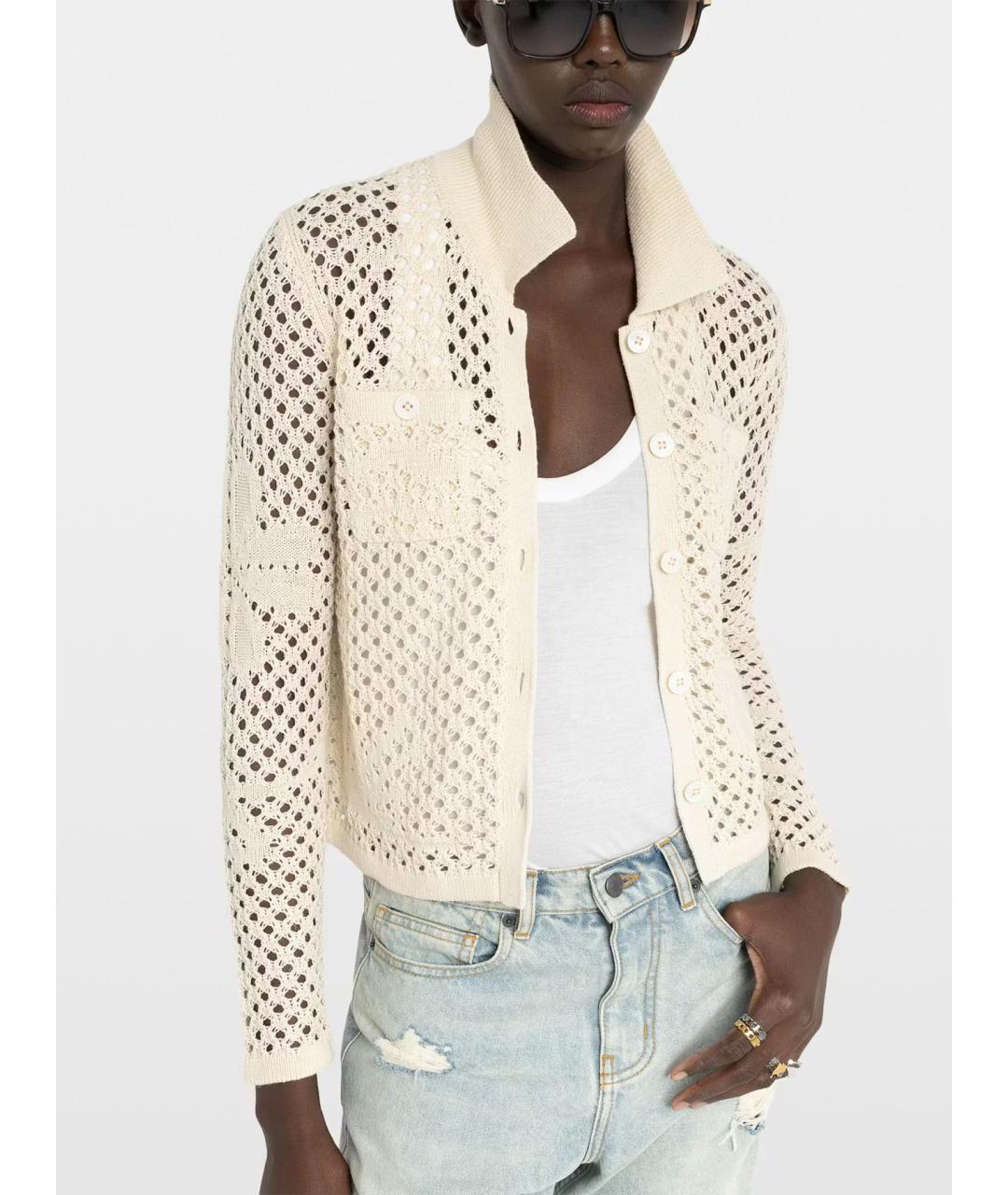 ZADIG & VOLTAIRE Белый льняной кардиган, фото 5