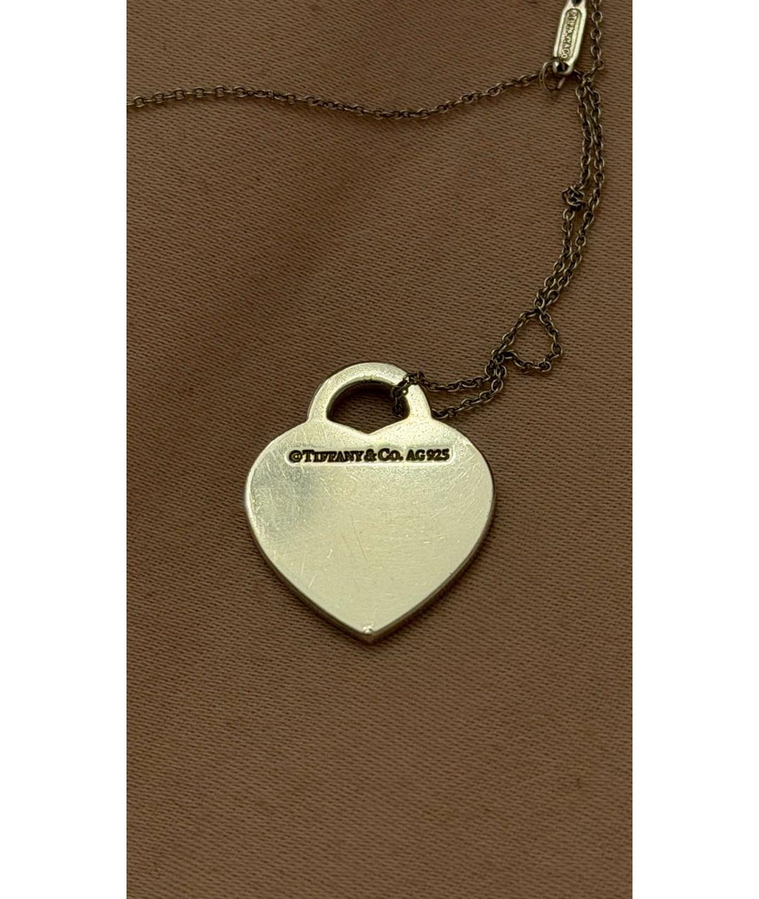 TIFFANY&CO Серебрянный серебряный кулон, фото 2