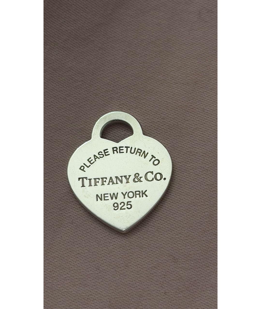TIFFANY&CO Серебряный серебряный кулон, фото 8