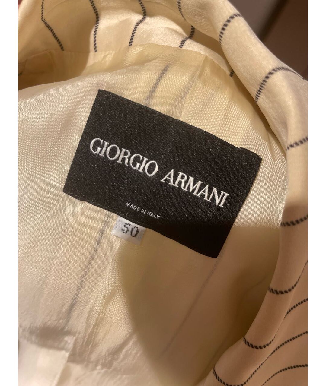 GIORGIO ARMANI Мульти хлопковый жакет/пиджак, фото 3