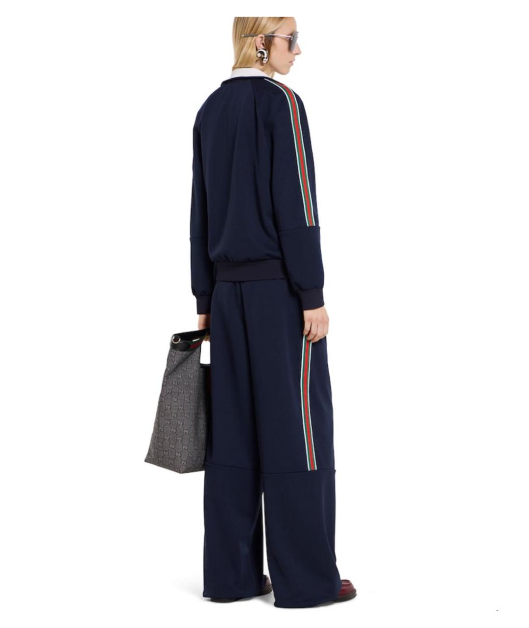 GUCCI Синий костюм с брюками, фото 4