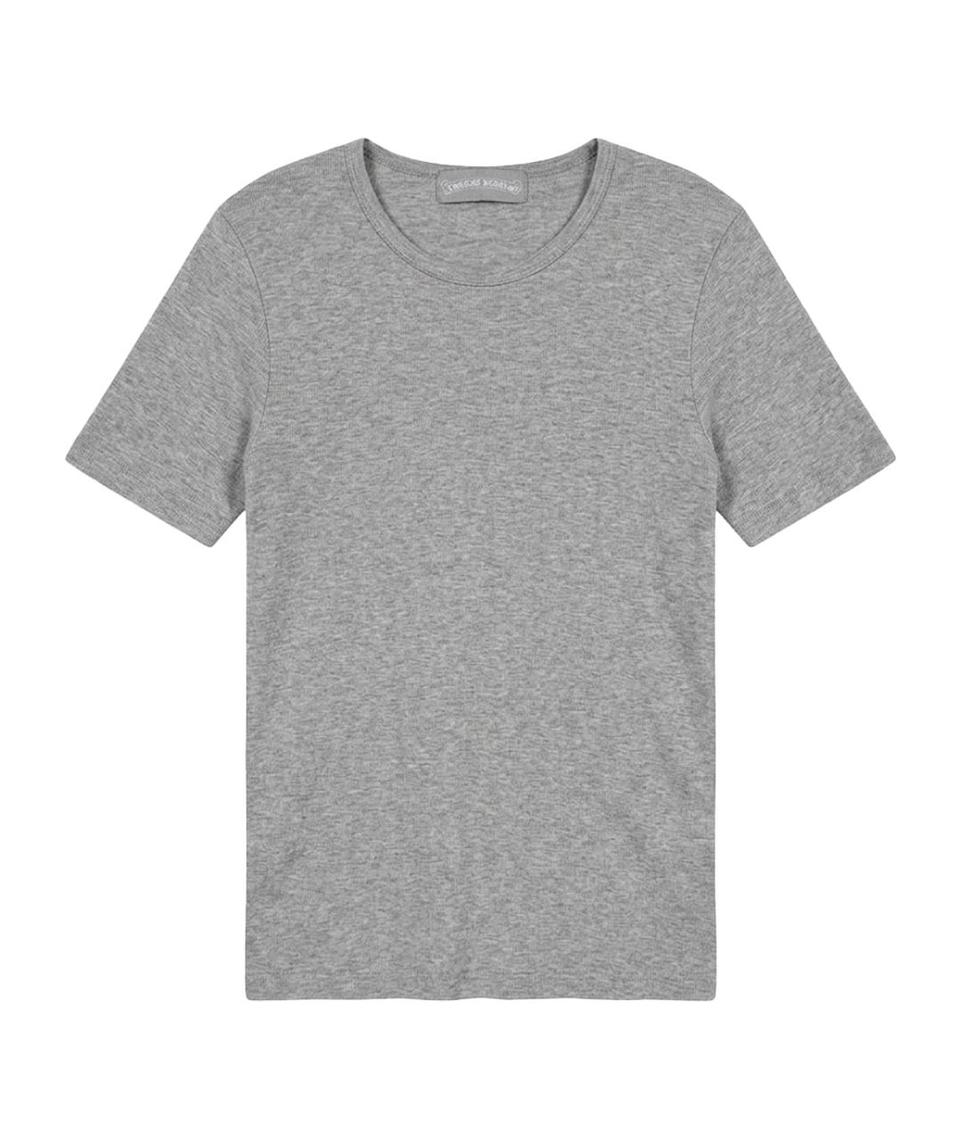 CHROME HEARTS Серая хлопковая футболка, фото 1