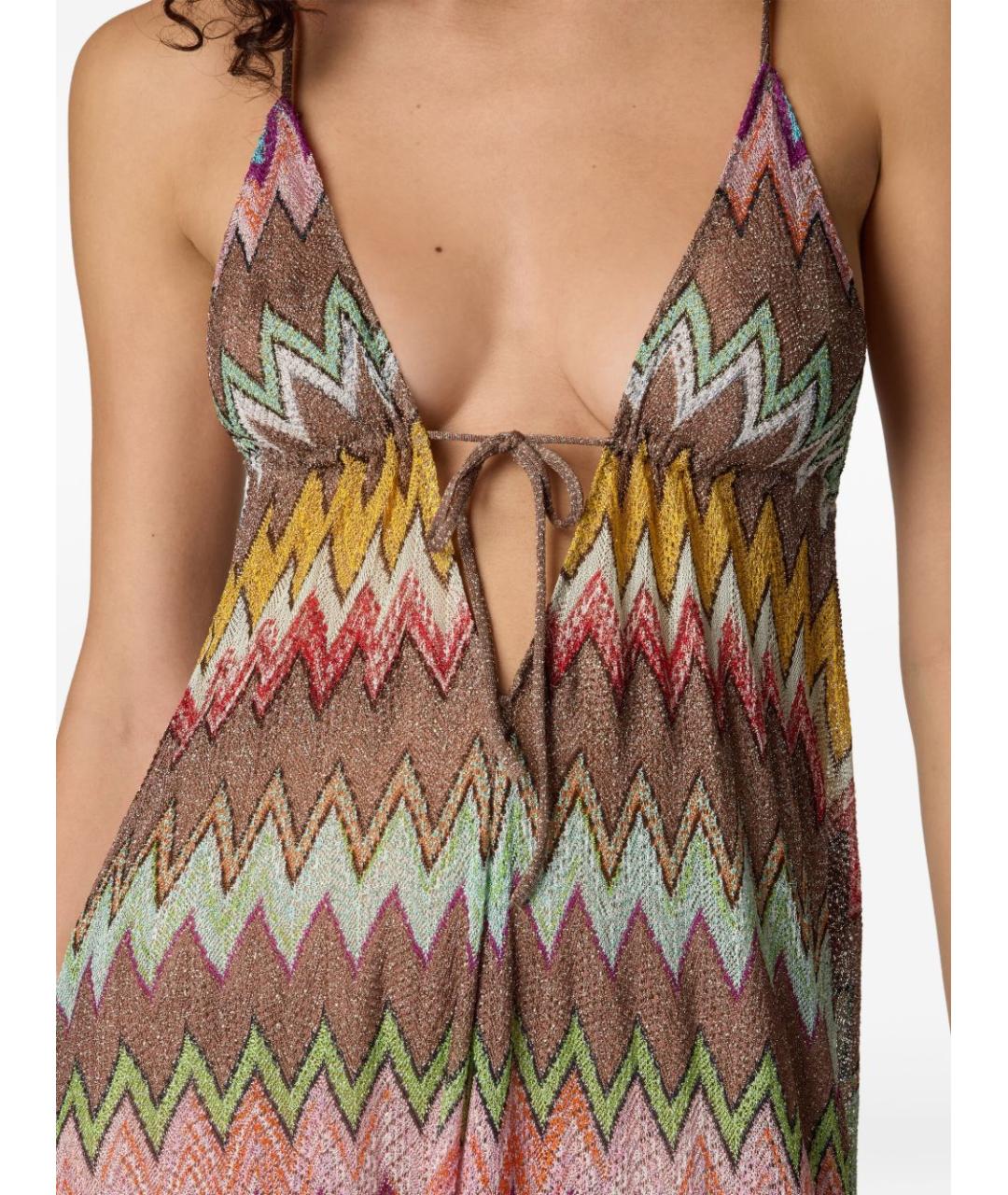 MISSONI Мульти вискозный сарафан, фото 4