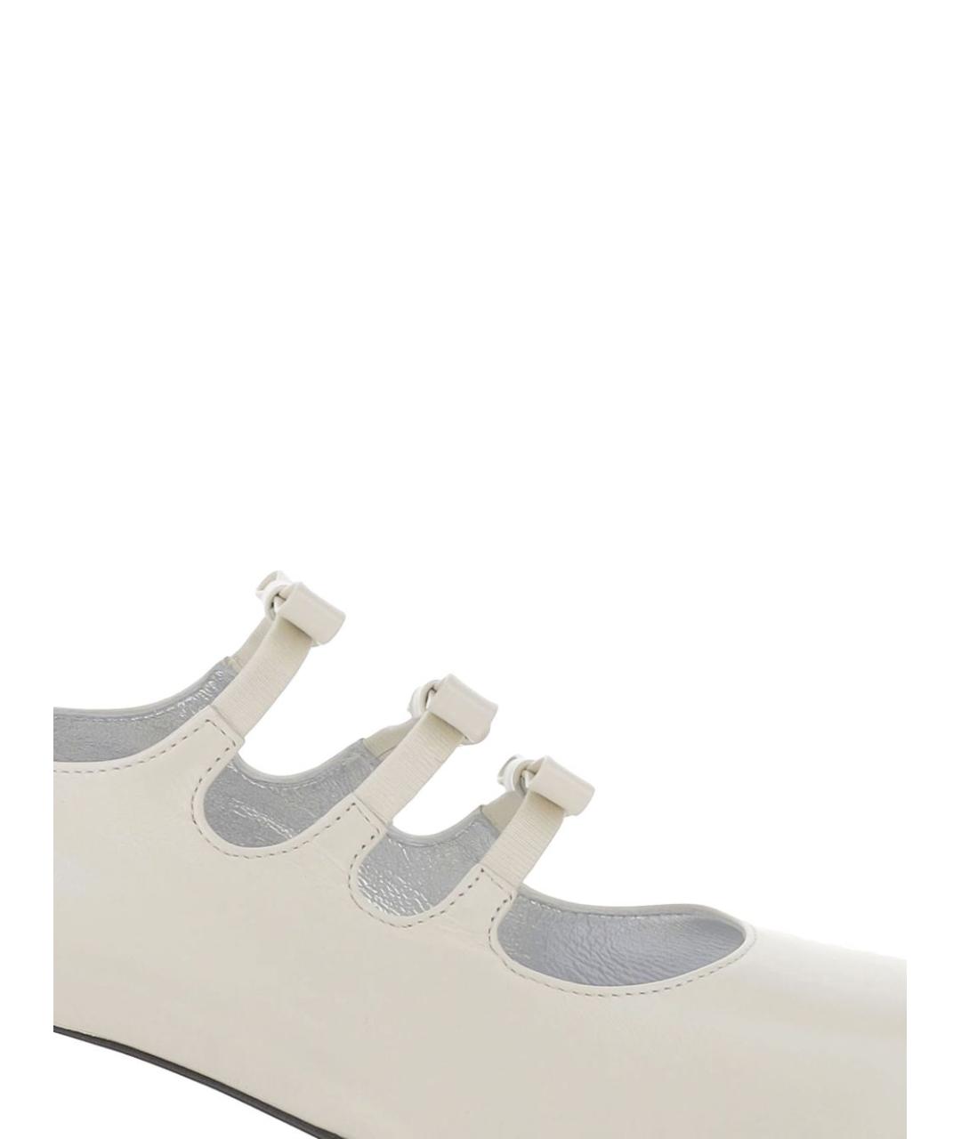 CAREL Бежевые кожаные туфли, фото 2