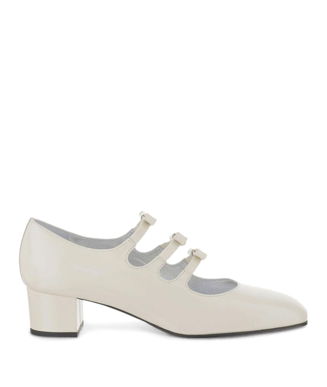 CAREL Бежевые кожаные туфли, фото 1