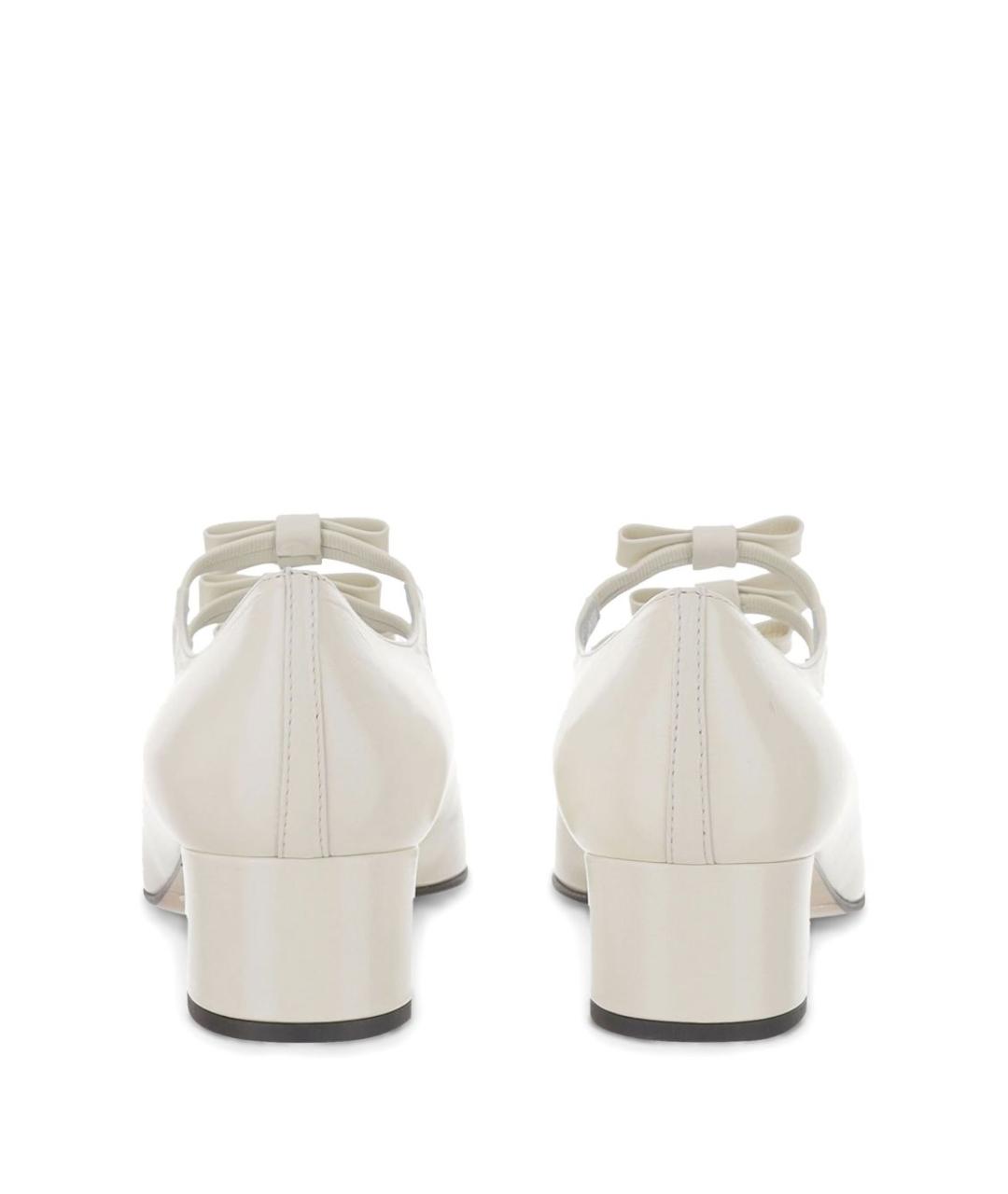 CAREL Бежевые кожаные туфли, фото 5