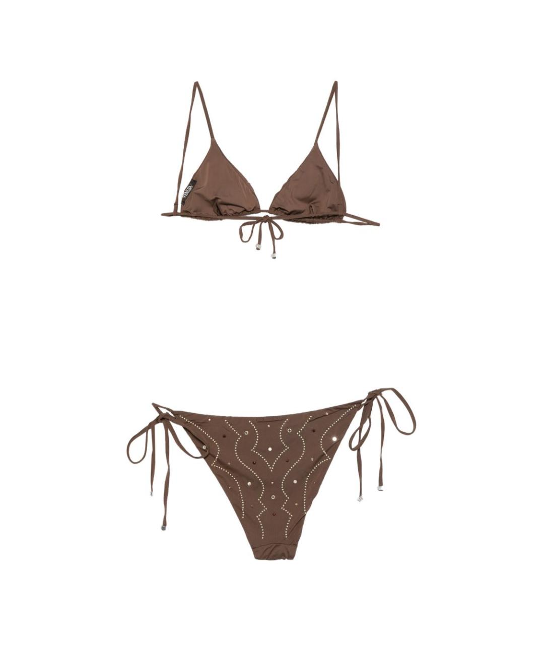 VENUJA Коричневый купальник, фото 2