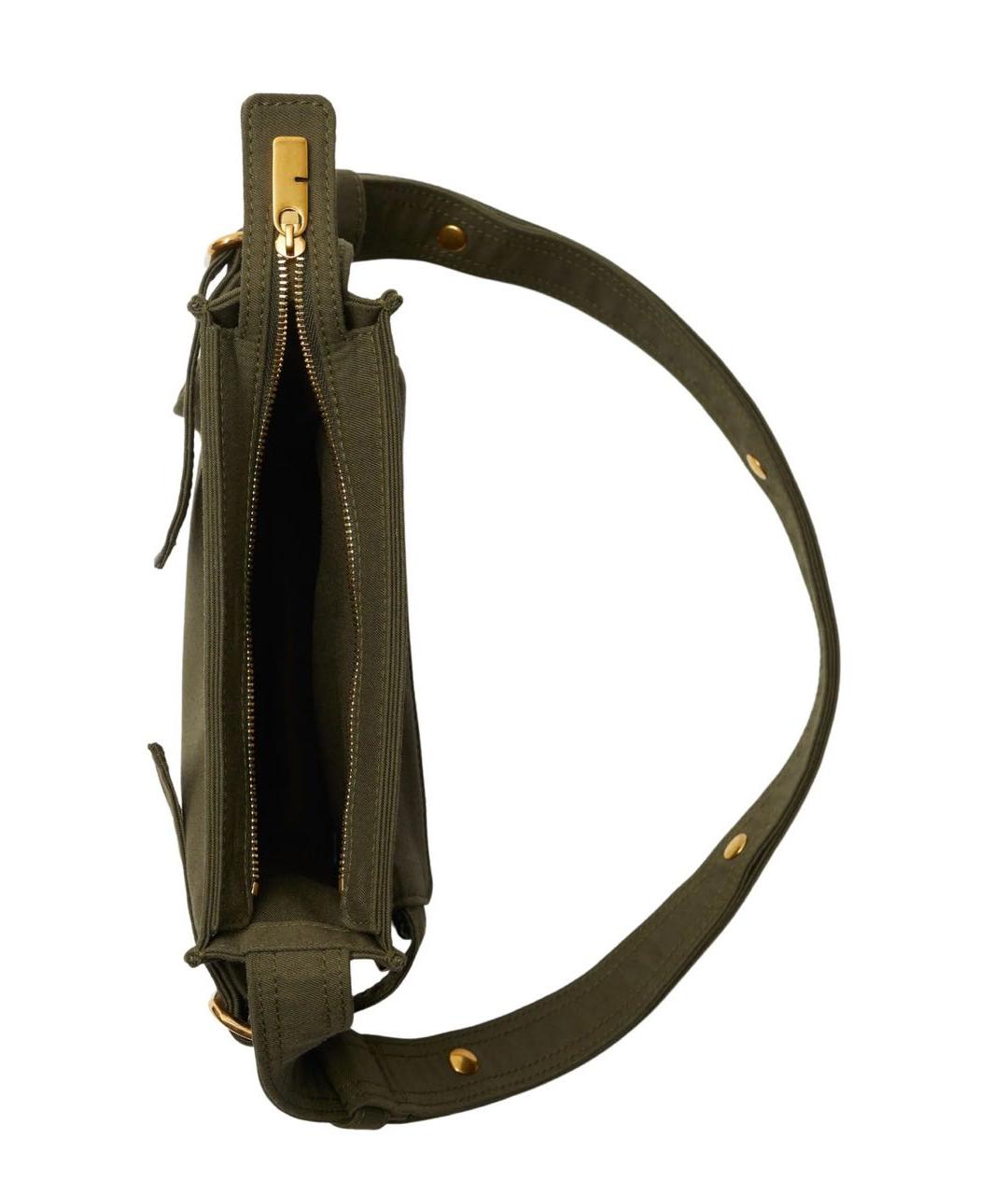 BURBERRY Хаки сумка на плечо, фото 4