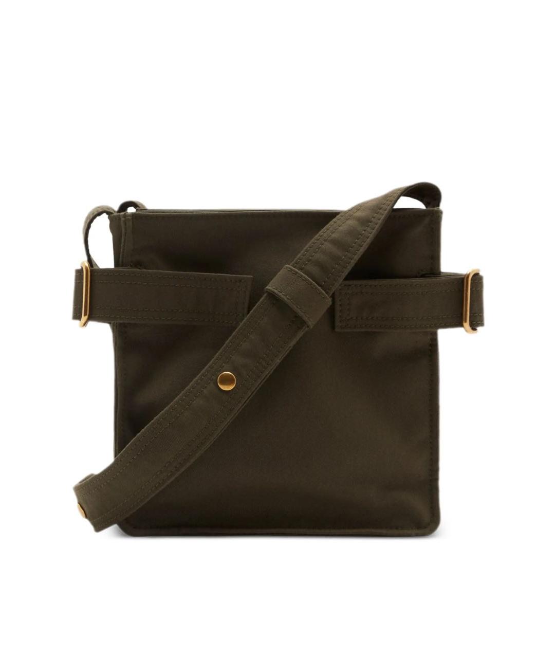 BURBERRY Хаки сумка на плечо, фото 3