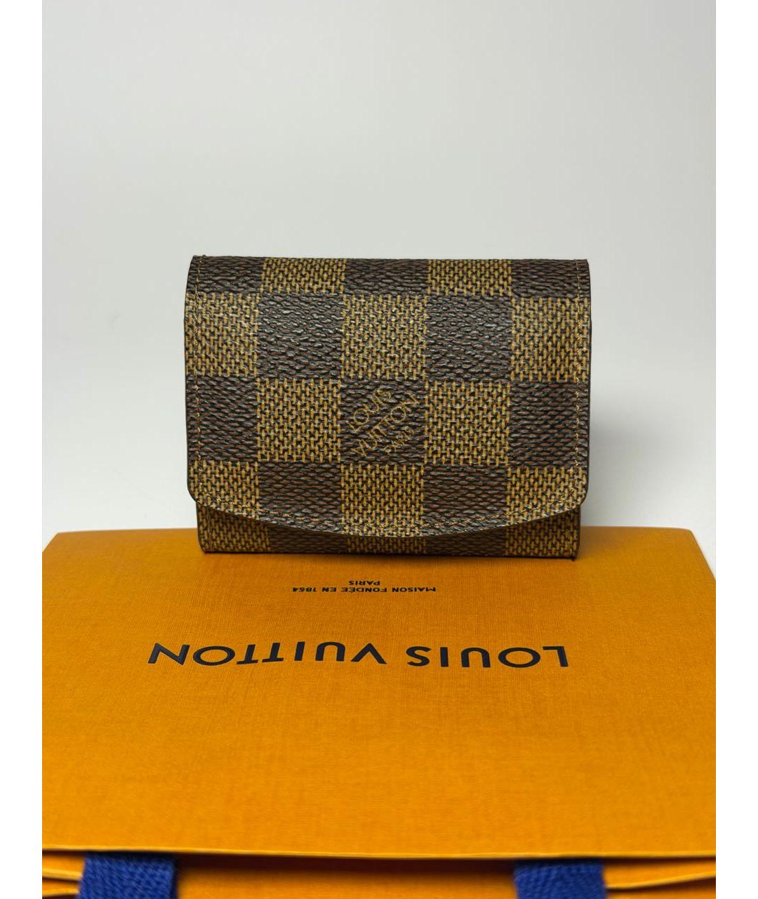 LOUIS VUITTON Золотые запонки, фото 3