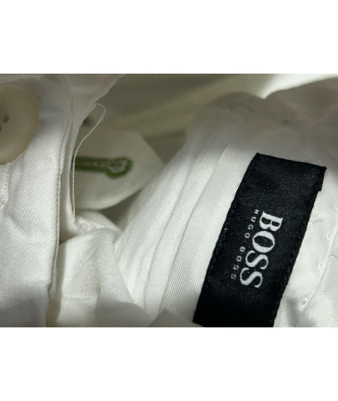 HUGO BOSS Белые повседневные брюки, фото 3