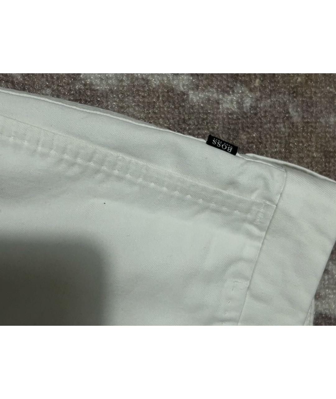 HUGO BOSS Белые повседневные брюки, фото 4