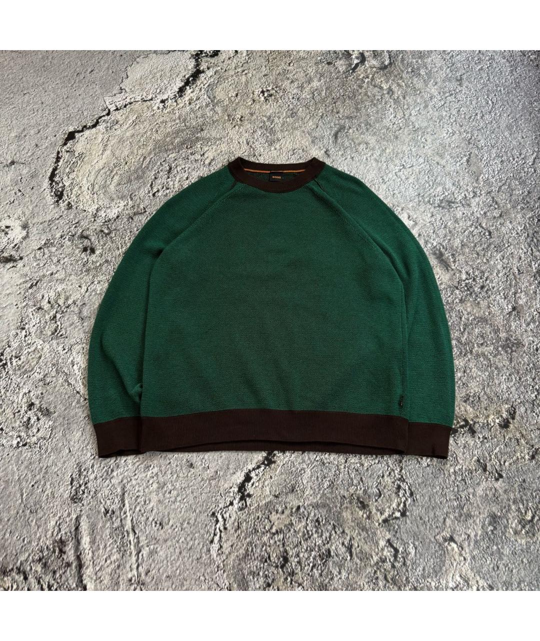 HUGO BOSS Зеленый джемпер / свитер, фото 9