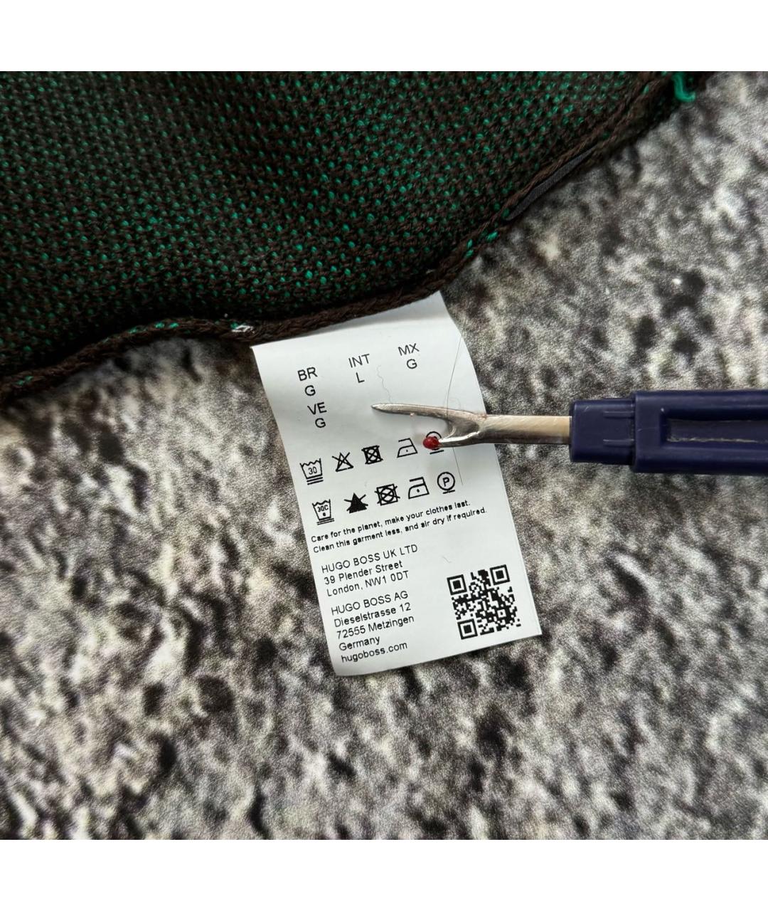 HUGO BOSS Зеленый джемпер / свитер, фото 5
