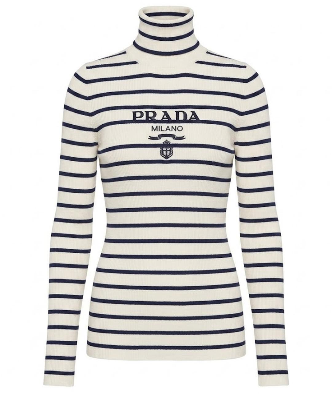 PRADA Белая водолазка, фото 1