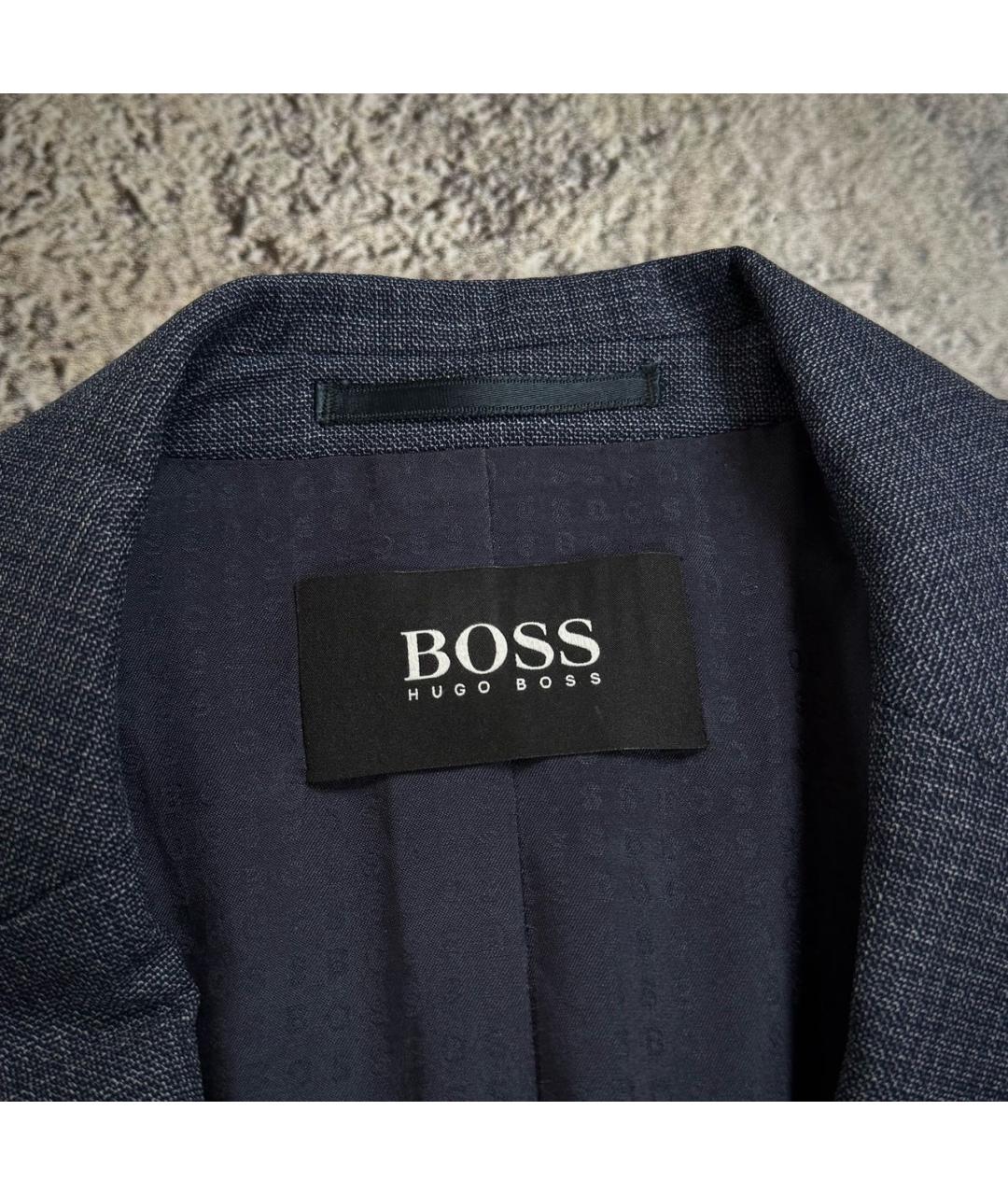 HUGO BOSS Темно-синий пиджак, фото 3