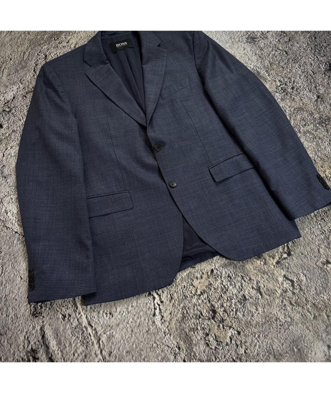 HUGO BOSS Темно-синий пиджак, фото 5