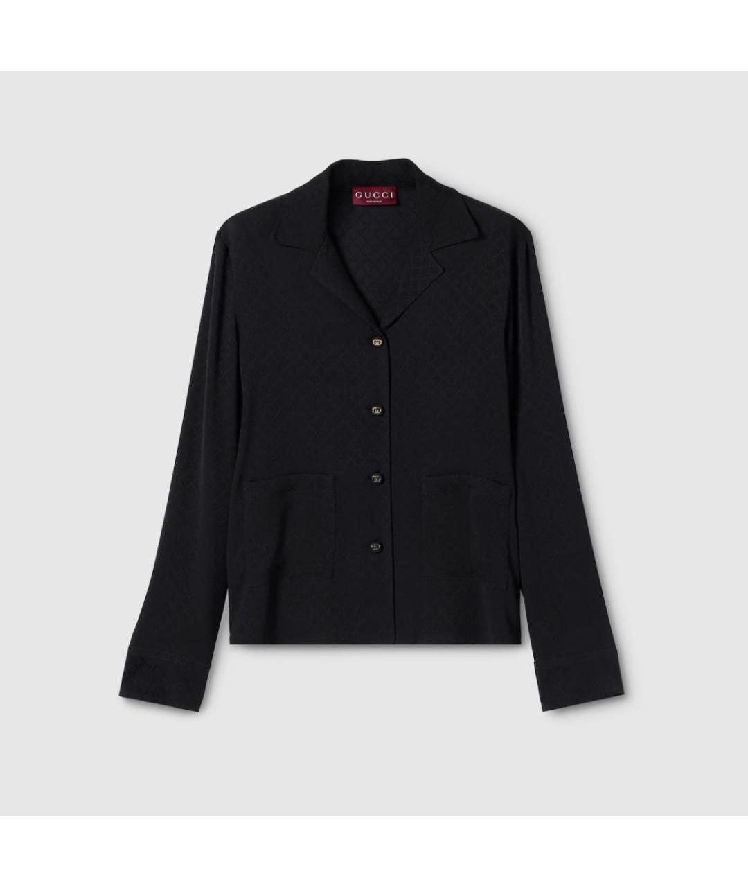 GUCCI Темно-синий вискозный костюм с брюками, фото 9