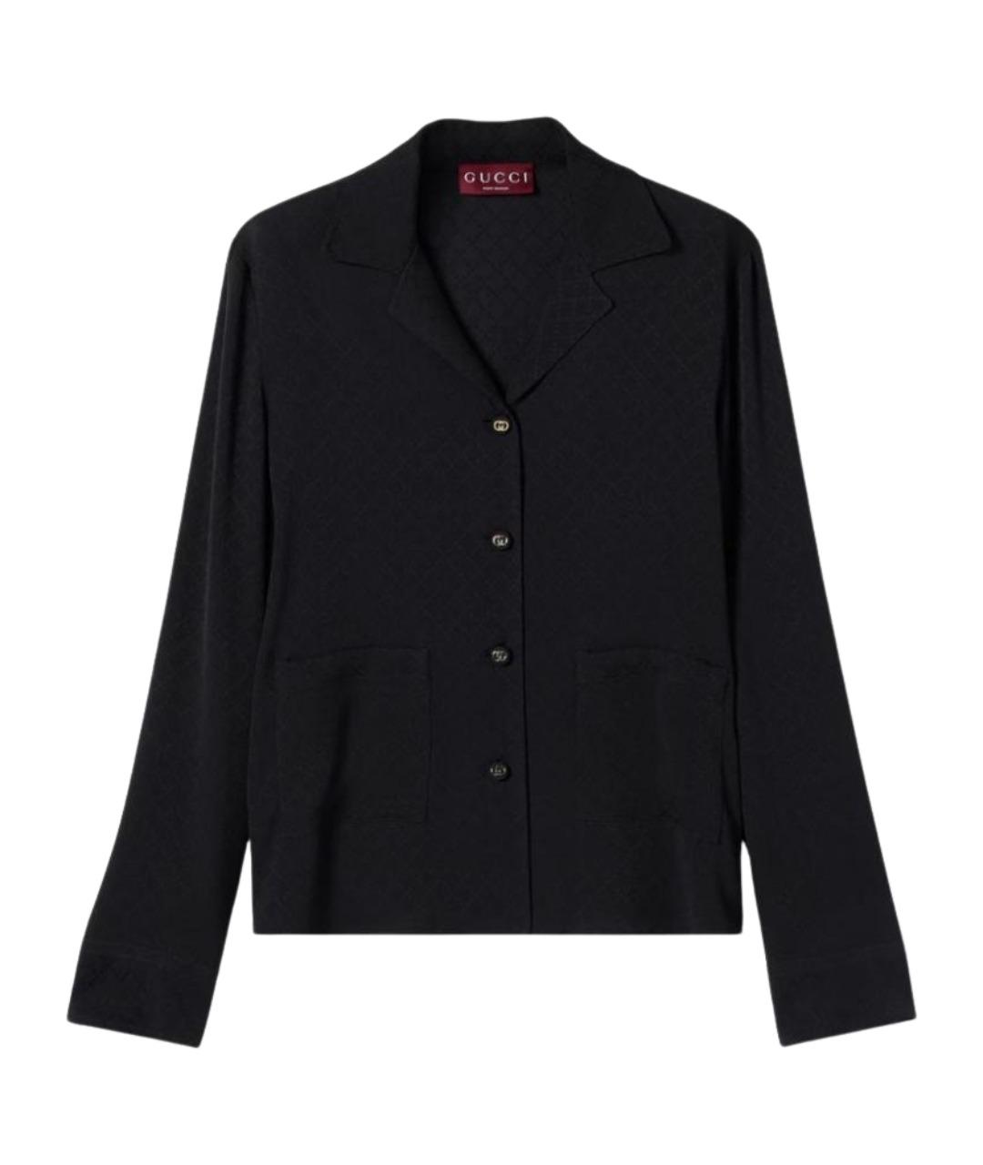 GUCCI Темно-синий вискозный костюм с брюками, фото 10