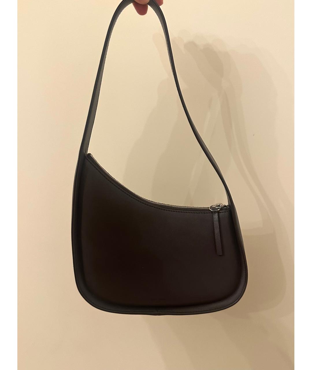 THE ROW Коричневая кожаная сумка через плечо, фото 5