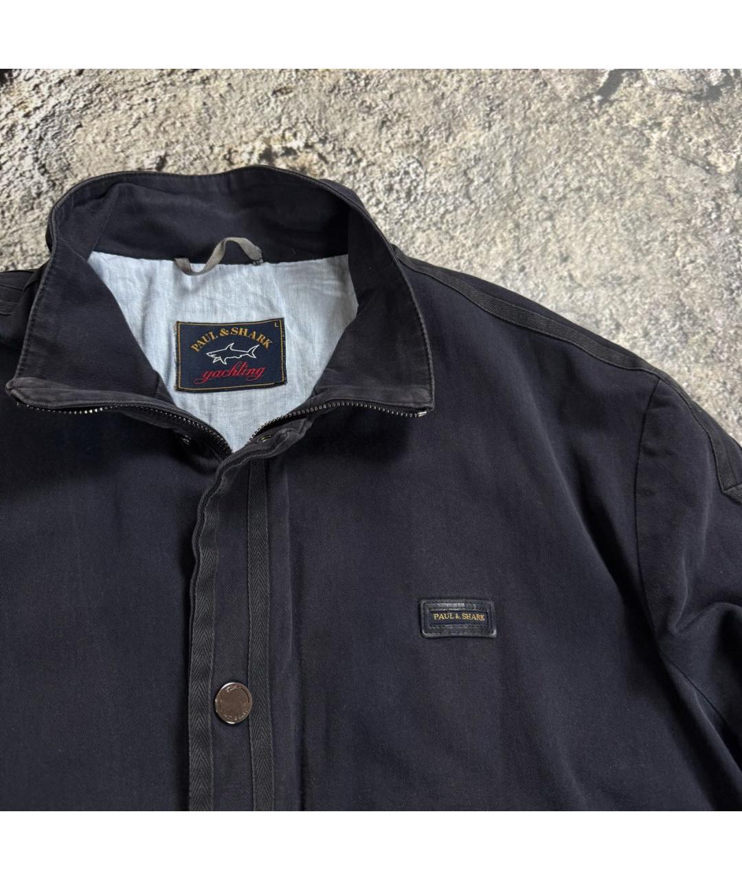 PAUL & SHARK Темно-синяя куртка, фото 6